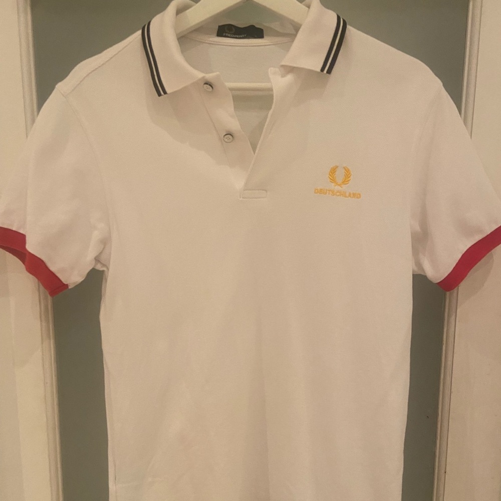 Fred Perry White Germany Polo